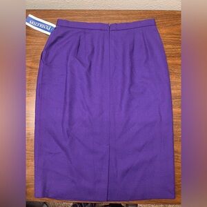 NWT Vintage Pendleton Wool Skirt - Size 12 - Made in USA - 1990s